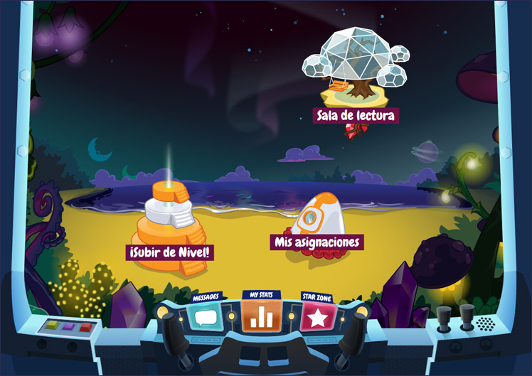 Primary Interface: spanish Planet